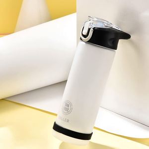 Bouteille d'eau en plastique anti-fuite de 25 oz avec poignée, marqueur de temps et paille – Cadeau idéal pour le fitness, le camping et les activités de plein air - Product Image 5