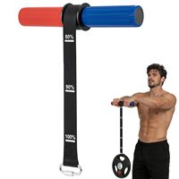 Fortalecedor de Antebrazos Grande y Rodillo de Muñeca para Ejercitar la Fuerza del Agarre y Desarrollo Muscular