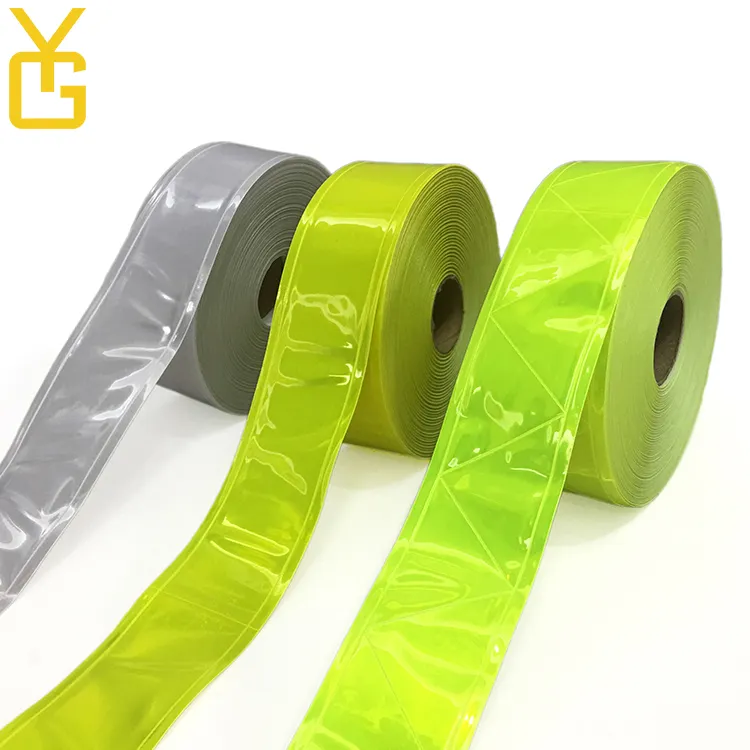 3 M Prismatic Tape 6187R Sew On Safety Cloth Fluorescent 3 M Reflective PVC Tape