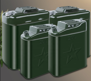 <span class=keywords><strong>20L</strong></span> Métal Jerrycan Carburant Peut - Product Image 2