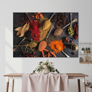 Modern Spices Printed Canvas Art - Colorful <b>Kitchen</b> Wall Decor,1P-Gallery <b>Wrapped</b> - Product Image 2