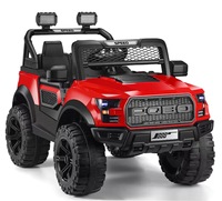 Mobil Mainan Anak Elektrik Baru Usia 2 hingga 4 Tahun, Kendaraan Off-road Empat Roda Berbahan Plastik, Bertenaga Baterai, Dilengkapi Remote Control