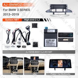 Kit di Montaggio per Schermo Multimediale Premium da 12,3 Pollici Nero Opaco con Supporto GPS DSP FM per BMW <span class=keywords><strong>Serie</strong></span> 3 F30 2013-2019 RHD - Product Image 2