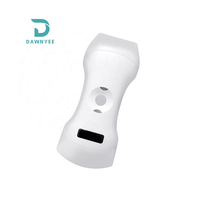 Sonde d'échographie Doppler couleur portable sans fil, sonde d'échographie médicale sans fil portative 3 en 1 avec 192 éléments