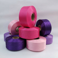 Direct Abrasion-Resistant 100% Polypropylene Yarn Acidproof 300D Thread Various Colors PP Yarn for Webbing Rope