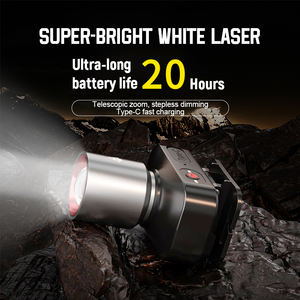 Headlamp Headlight Long Range Rechargeable Waterproof Super Bright <strong>Mining</strong> Lamp Outdoor Household Flashlight Headlamp - Product Image 2
