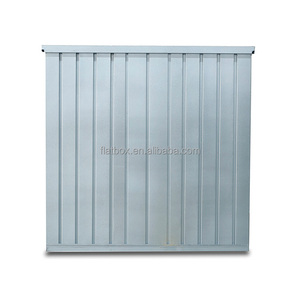 Panel de pared de PVC de imitación de <span class=keywords><strong>madera</strong></span> Estudio de prefabricación de contenedor superior plano asequible, residencia familiar a la venta - Product Image 1