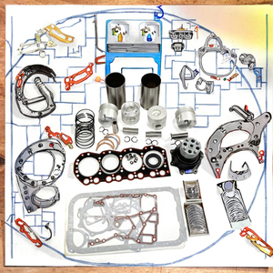 Kit de Reparación de Motor Diésel CA498, Juego de Juntas y Cojinetes para Revisión General, Anillos de Pistón - Piezas Completas para Motor - Product Image 3