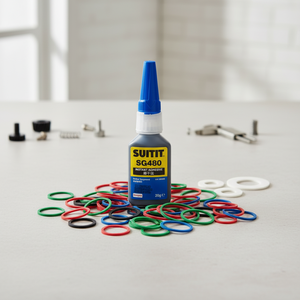 고강도 시아노아크릴레이트 접착제 480 금속 플라스틱 고무 목재 유리용 순간접착제 빠른 경화 산업용 - Product Image 1