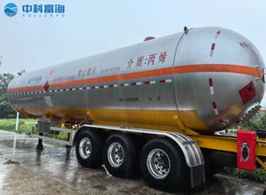 Fullcryo Semi-remorque de transport cryogénique basse température pour dioxyde de carbone liquide 28.8m ³ - Product Image 4