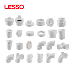 LESSO Raccords de tuyauterie en <span class=keywords><strong>PVC</strong></span> <span class=keywords><strong>Bouchon</strong></span> personnalisable Vente en gros ASTM Standard <span class=keywords><strong>PVC</strong></span> SCH <span class=keywords><strong>40</strong></span> Schedule <span class=keywords><strong>40</strong></span> Raccords Cap - Product Image 5