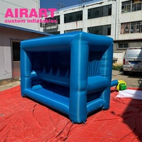 Stand de jeu gonflable sur mesure pour tir au but, tente de jeu gonflable pour fêtes et événements en extérieur