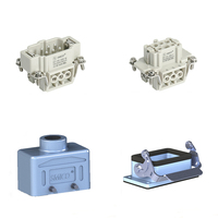 Lot de connecteurs lourds HDC HE 6 mp 1873530000,HDC HE 6 FC 1873520000 HDC 6P + E similaire à Rockstar Weidmuller