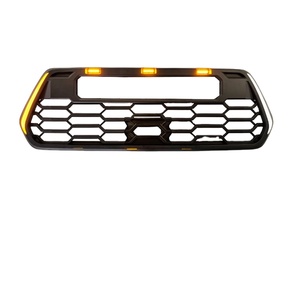 Parrilla Delantera ABS con Luz LED para Toyota Tacoma 2016 2017 2018 2019 2020 2021 <span class=keywords><strong>2022</strong></span> - Product Image 3