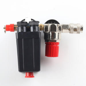 Régulateur d'air pour motoculteur, interrupteur à quatre trous, cadran métallique, connecteur européen 90-125 PSI - Product Image 1