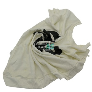 High Quality White Hygiene Cotton Rags Wholesale Use for <b>Textile</b> <b>Waste</b> Cleaning Good Quality Package Rags - Product Image 1