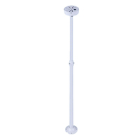 Accessoires de vidéosurveillance à vente chaude, 150-300 cm, 35 mm, 120 mm, en forme de I, diamètre de 35 mm, support extensible de 1,5 à 3 mètres pour caméra dôme