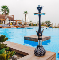 Offre Spéciale Stock Disponible Coloré Classique Bois Narguilé De Luxe Shisha À La Mode Portable Shisha Fumer Du Tabac
