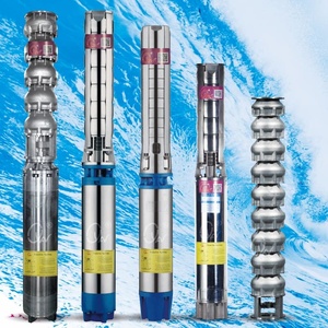 ปั๊มน้ำบาดาลแบบจุ่มใต้น้ำ SUOU 250QJ160-100-75 ทำจากเหล็กหล่อ ไหลแรงสูง สำหรับการชลประทานในพื้นที่เกษตรกรรม 250QJ160-100-75 ยกน้ำได้สูง - Product Image 1