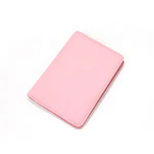 High quality air tickets travel documents Leather Passport holder Cover