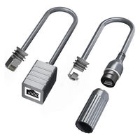 Kabel Ethernet POE RJ45 Adaptor Starlink Satellite Gen3 V3 Kabel Perpanjang OD6.5 SPX Dish Router Konverter Lan Satelit Persegi Panjang