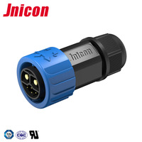 Jnicon M23 8 pin 2 1 5 pin conector de motocicleta eléctrica impermeable e bike conector IP67