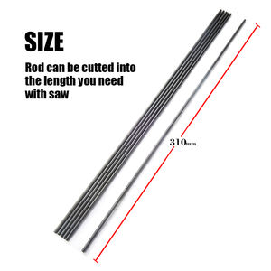 Asta <span class=keywords><strong>in</strong></span> Fibra di Carbonio ad Alta Resistenza, Dimensioni Personalizzate 3mm per Componenti di Droni - Product Image 1