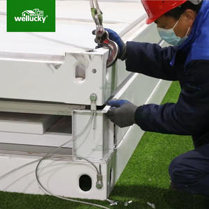 Maison conteneur préfabriquée détachable de 20 pieds pour atelier, camping, maison mobile, bureau pliable, maison rapide – Prix usine - Product Image 6