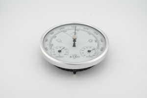 Station météo intérieure et extérieure, hygromètre mécanique, thermomètre, baromètre anéroïde - Product Image 2