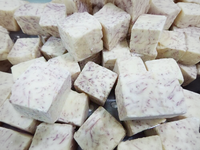Taro beku organik segar Diced dan sayuran beku IQF bersertifikat HALAL BRC