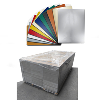 Panneaux composites en aluminium (ACP/ACM) Henglicai Guangzhou modernes, ignifuges, antibactériens, revêtus de PVDF, Alucobond, pour murs extérieurs