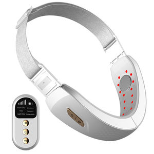 Reductor de mentón doble V-Line Mejilla Levantamiento de la cara Adelgazante Eléctrico V-Face Vibración Adelgazamiento Moldeador Masajeador - Product Image 1