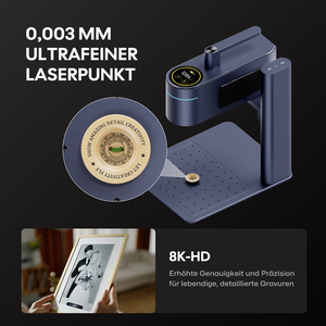 Máquina de Grabado Láser Dual LaserPecker LP4, Multimaterial, para Joyería, Relojes, Cuero, Regalos, Herramienta de Grabado DIY, Resolución Máxima 8k - Product Image 3