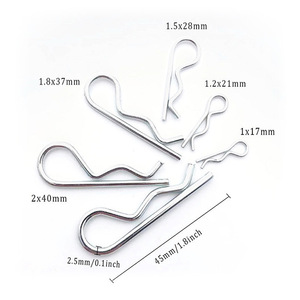 Kit d'assortiment de goupilles de fixation Rong Guang Wu Jin, 100 pièces, zinguées, robustes, pour l'industrie de la construction - Product Image 2