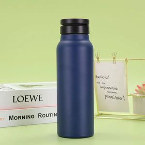 Bouteille d'eau avec support magnétique pour téléphone 24 oz, double paroi, isolée sous vide, en acier inoxydable, thermos - Product Image 4
