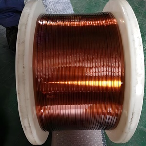 Alambre Magnético Plano de Cobre 180C Recubierto de Poliimida Rectangular para Bobinado de Transformadores de Alta Potencia y Calentamiento con Reducción de Corrientes de Foucault - Product Image 2