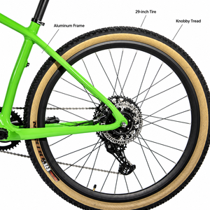 Vélo de montagne électrique en carbone de 29,5 pouces KEYDE, moteur arrière 250W, <span class=keywords><strong>Deore</strong></span> 12, frein à disque hydraulique, batterie au lithium, vélo électrique sportif - Product Image 5