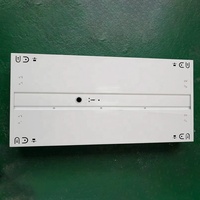Panneau lumineux T8 de 0,6 m 1,2 m avec diffuseur transparent, 2 pieds 4 pieds, surface 36w 40w 6000k, luminaire fluorescent à diffuseur prismatique