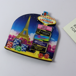 High Quality <strong>Custom</strong> Vintage Architectural Wooden Refrigerator <strong>Magnets</strong> Exquisite Sticker <strong>Fridge</strong> Decorations for Souvenirs Gifts - Product Image 2