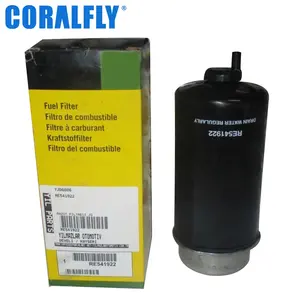 Separador de agua de filtro de combustible de motor diésel, P551433 FS20076 RE541922