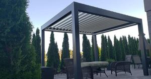 Topwindow Extérieure En Aluminium 3X4 <span class=keywords><strong>Pas</strong></span> <span class=keywords><strong>Cher</strong></span> Verre Toit Système <span class=keywords><strong>Kit</strong></span> Style Chinois Automatique Pergola - Product Image 3