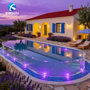 Paneles de Piso Acrílicos de 80 mm para <span class=keywords><strong>Piscina</strong></span> Infinita, Lámina Acrílica Transparente Gruesa - Product Image 3