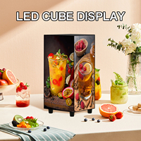 Nuovo Design Schermo LED Cubo Pubblicitario a Colori Full HD per Interni con Controllo App WiFi 4G Display LED Magico