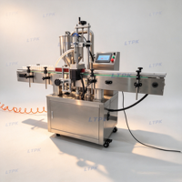 Machine de remplissage automatique à tête unique avec pompe à rotor servo LT-SRP01 pour pâtes et liquides (shampoing, gel douche, lessive, crème)