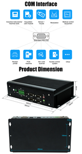TPM 2.0 Industrial PC GT1300 <b>Mini</b> Industrial PC I5 10200H I7 10750H With 2LAN 6COM Barebone <b>Mini</b> PC Industrial GT1300 <b>Mini</b> - Product Image 4