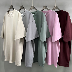 Wholesale Mens Gym Streetwear Casual Manufacturer Clothing Heavyweight 260g 100% Cotton Acid Wash Oversized Men's T-shirts - Product Image 3