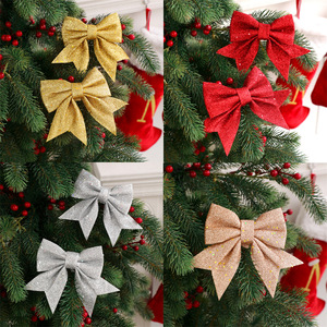 Foam Pearl Classic Butterfly Design Customized Eco-Friendly Factory Christmas <b>Tree</b> and Hanging Ornaments Bowknot Decorations - Product Image 2