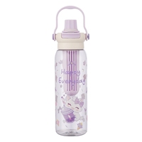 Hotselling grote capaciteit thee-infuser waterfles met handvat & rietje - Lekvrij - Draagbaar voor buiten & sport - Groothandel