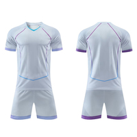 Maillot de football original à séchage rapide pour hommes, service OEM, fabrication en gros, maillot de football personnalisé avec numéro et nom