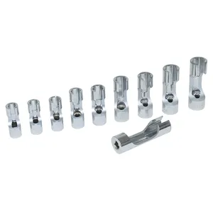 12030 bùng Nut ổ cắm thiết lập 10 PC Metric flarenut Ổ Cắm Công cụ ô tô